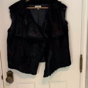 Pologeorgis Fur vest, size ML